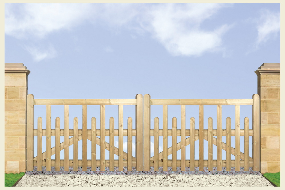 The Cranford - Double Entrance gates