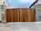Flat Top Cottage Iroko hardwood gate pair
